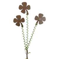 Home & Garden Shamrock Trio Stake - - SBKGifts.com