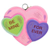 (53985) Round Top Collection Talking Hearts Charm, 6.75 Inch, Valentine's Day V22001