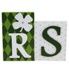 (54000) Saint Patricks Cheers Bricks, 6.50 Inch, Irish Shamrock Home Decor 70046B