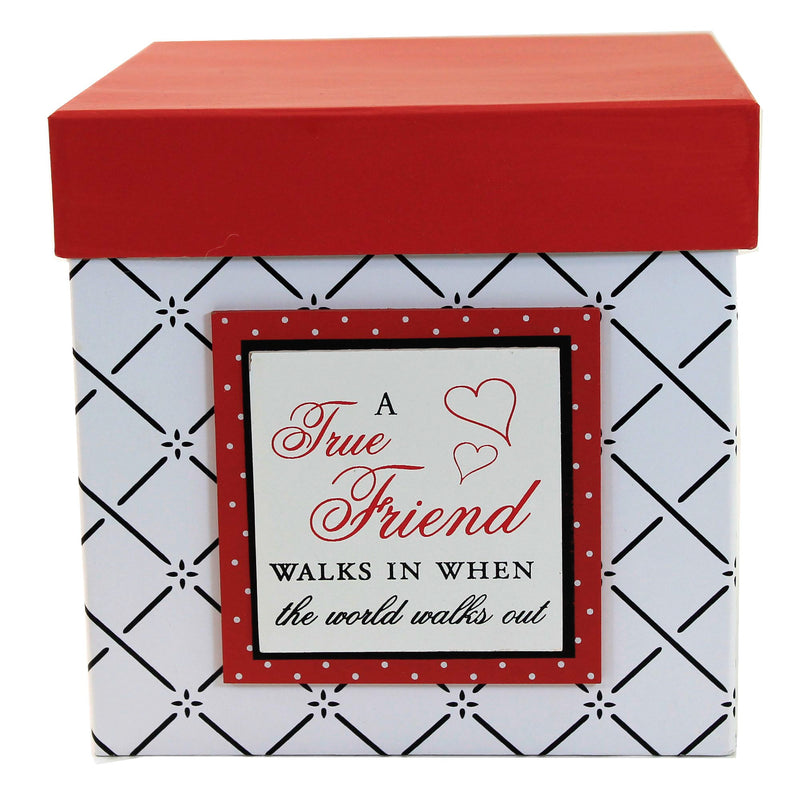 Home Decor Red White & Black Nesting Boxes - - SBKGifts.com