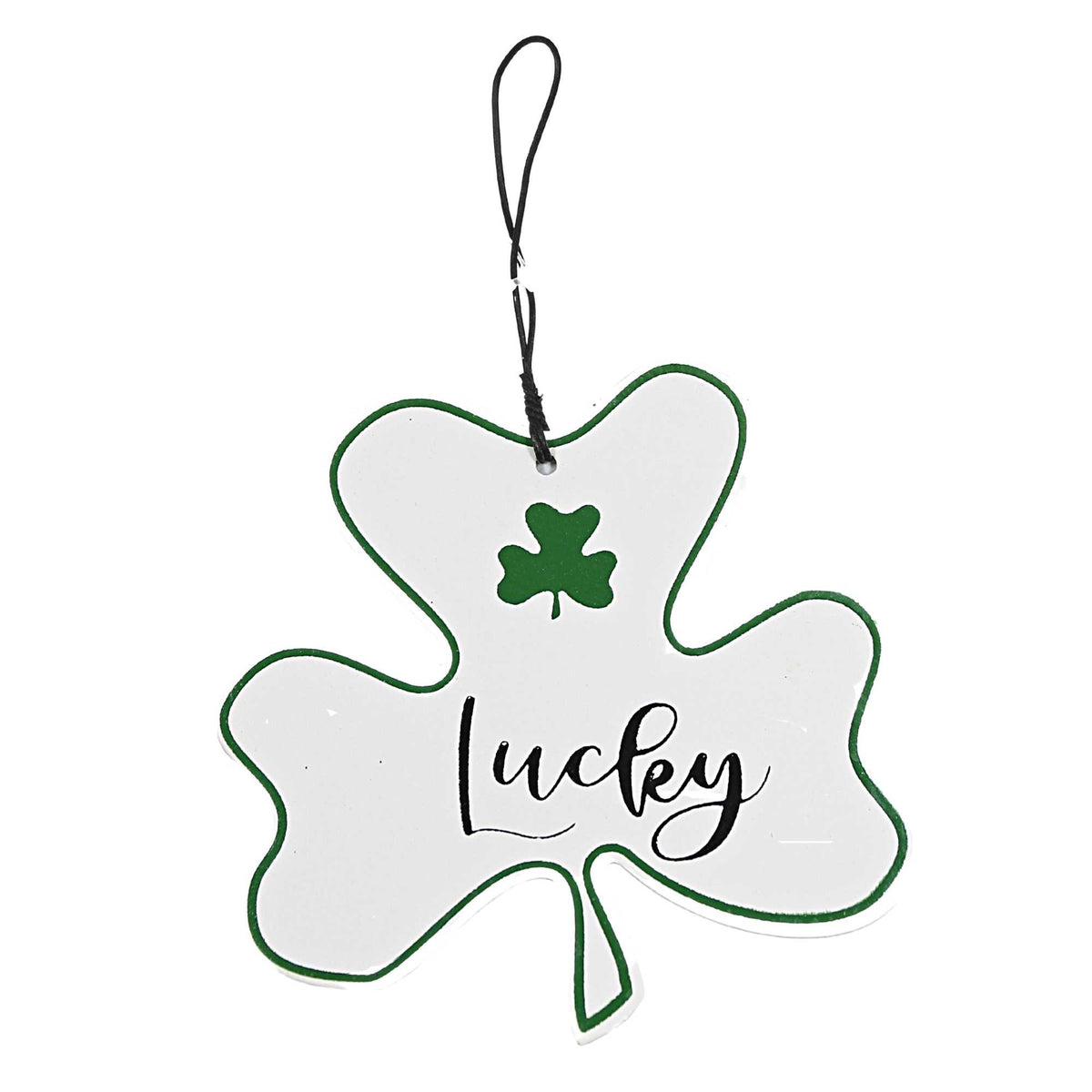 Holiday Ornament Metal Irish Clover - - SBKGifts.com