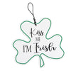 (54080) Holiday Ornament Metal Irish Clover, 3.75 Inch, Saint Patricks 70076D