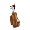 (54131) Holiday Ornament Golf Bag, 6.00 Inch, Sport Ornament Clubs Tee Flag Go8272