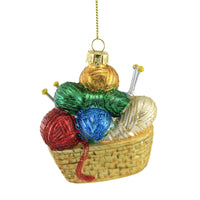 (54141) Cody Foster Knit Happens, 3.50 Inch, Knitting Christmas Ornament Mothers Day Go8175