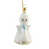 (54170) De Carlini Merry Christmas Ghost, 3.50 Inch, Ornamet Italian Baby Baptism Om4196l