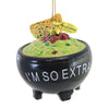 (54173) Holiday Ornament I Am So Extra, 3.50 Inch, Ornament Food Snack Avocado Go8328