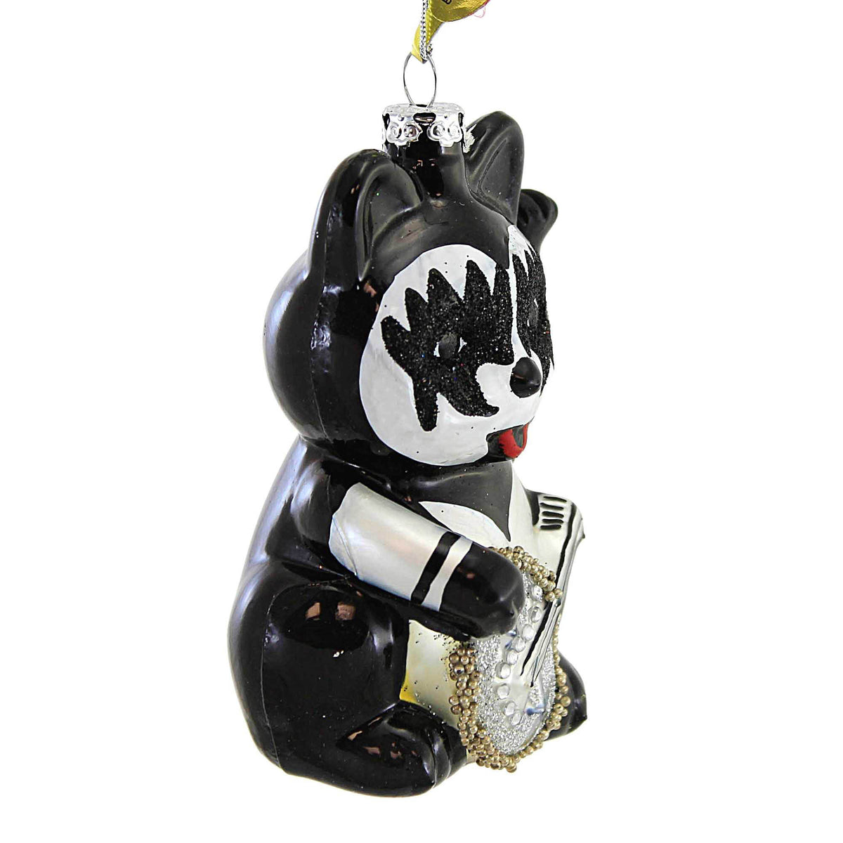 Holiday Ornament Rock Star Lucky Cat - - SBKGifts.com