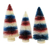 Bethany Lowe Americana Striped Bottle Brush - - SBKGifts.com