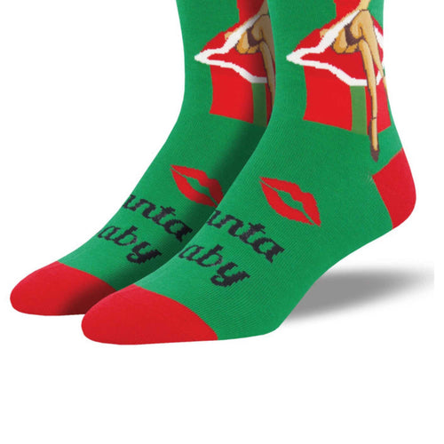 Novelty Socks Santa Baby - - SBKGifts.com