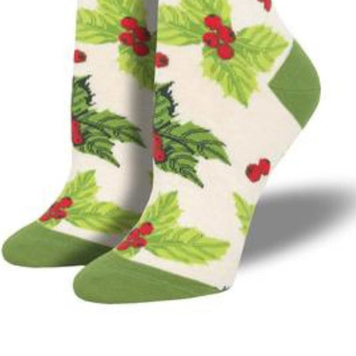 Novelty Socks Deck The Halls - - SBKGifts.com