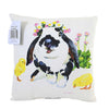 (54267) Easter Bunny & Duck Pillow, 10.00 Inch, Home Decor Rabbit C812153294