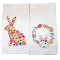 (54269) Decorative Towel Bunny Wreath Towel, 27.00 Inch, C86100867.65