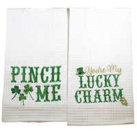 (54273) Decorative Towel Lucky Charm/Pinch Me Towel, 27.00 Inch, Saint Patricks Day C86100585.57