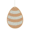 (54280) Bethany Lowe Spring Rainbow Egg Ornament Set, 3.50 Inch, Glitered Easter Rl1707