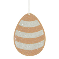 (54280) Bethany Lowe Spring Rainbow Egg Ornament Set, 3.50 Inch, Glitered Easter Rl1707