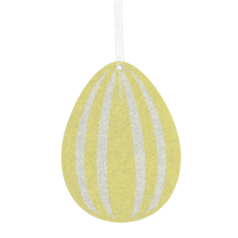 (54280) Bethany Lowe Spring Rainbow Egg Ornament Set, 3.50 Inch, Glitered Easter Rl1707