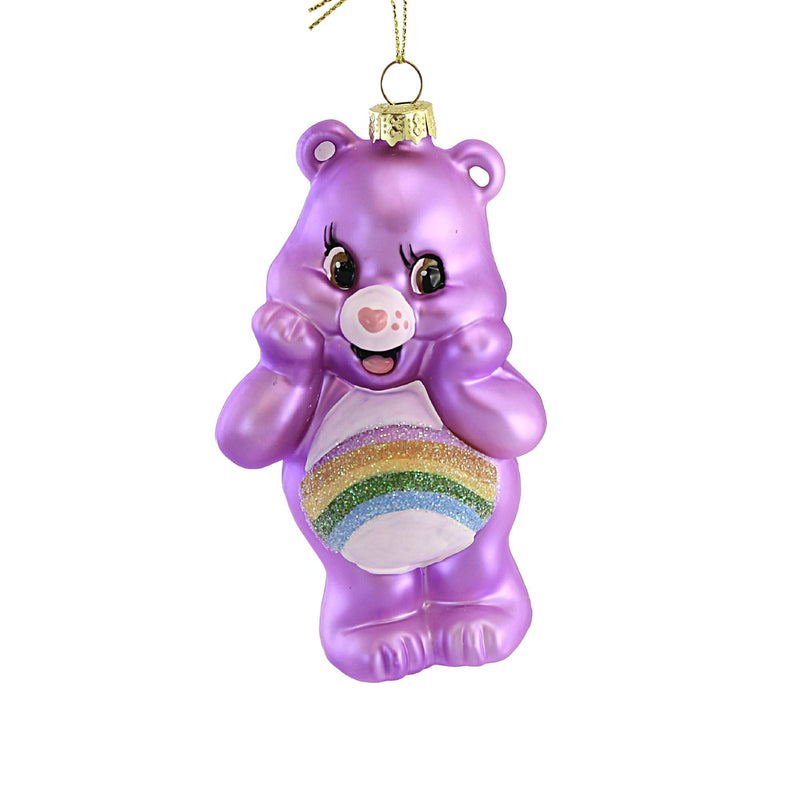 (Sec54289) Seconds Cody Foster Rainbow Bear, 5.00 Inch, Ornament Care Bear Retro Secgo8353