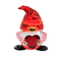 (54339) Crystal Expressions Love Gnome, 2.25 Inch, Love Faceted Heart Valentines Acryv96