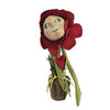 (54381) Joe Spencer Poppy Sunflower Cloth Figurine, 13.00 Inch, Gathered Traditions Flower Xfgs76861