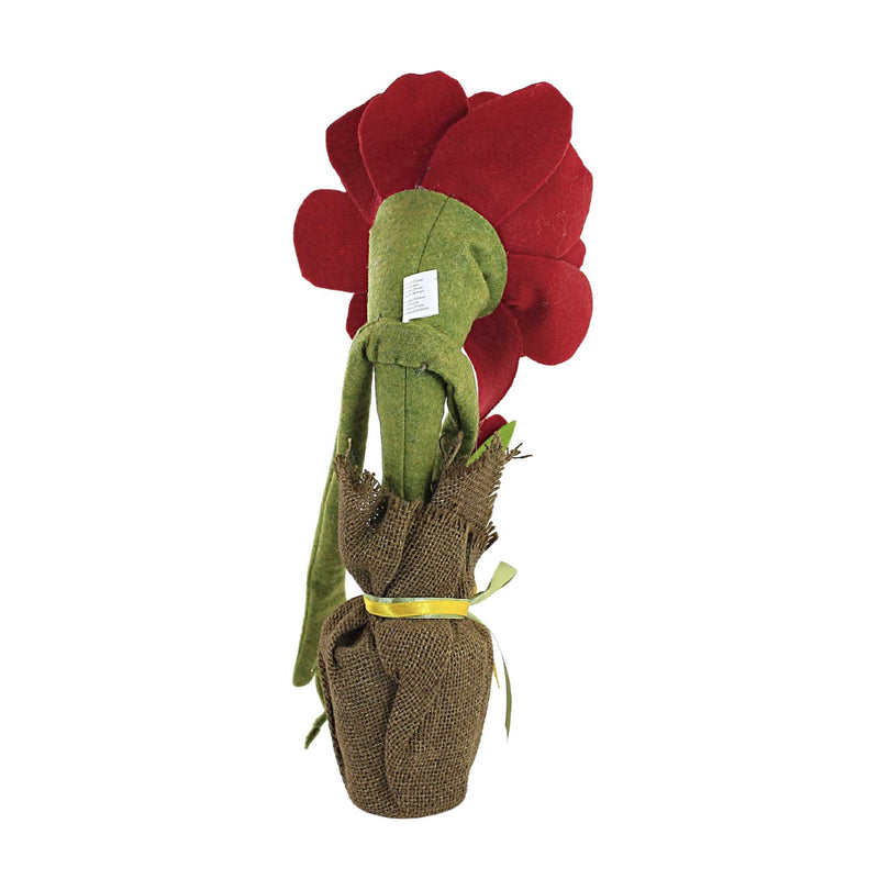 Joe Spencer Poppy Sunflower Cloth Figurine - - SBKGifts.com