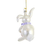 De Carlini Italian Ornaments Bunny With Pink Egg - - SBKGifts.com