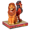 (54430) Jim Shore Proud & Petulant, 6.50 Inch, Sima & Scar Lion King 6010093