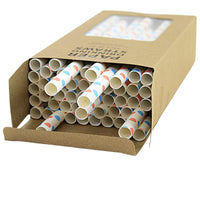 Easter Paper Straws Boxed 50 Pcs - - SBKGifts.com