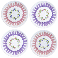 (54487) Tabletop Peeps "Paper" Plates Set/4, 9.00 Inch, Dishwasher Safe Melamine Easter Me0499