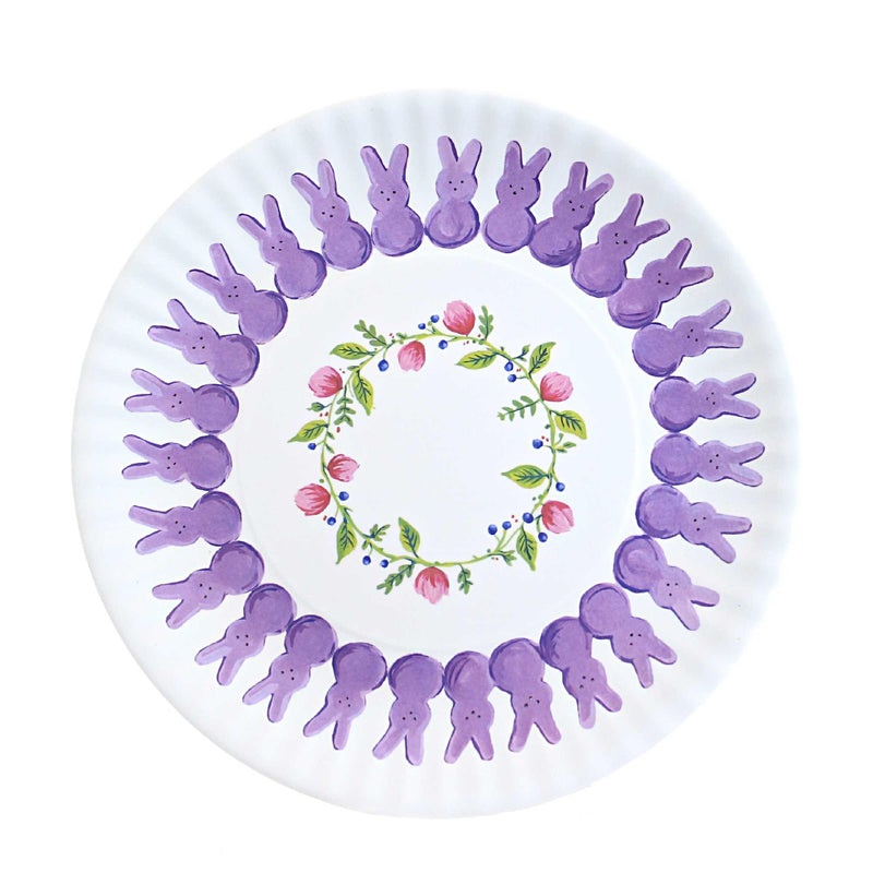 Tabletop Peeps "Paper" Plates Set/4 - - SBKGifts.com