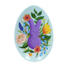 (Sec54566) Second Sale Peeps Egg Shaped Mini Plates, 0.25 Inch, 4 Pc Set Melamine Easter Decor Secme0576