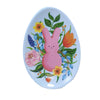 (Sec54566) Second Sale Peeps Egg Shaped Mini Plates, 0.25 Inch, 4 Pc Set Melamine Easter Decor Secme0576