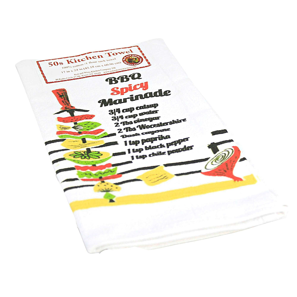 Decorative Towel Spicy Bbq Marinade - - SBKGifts.com