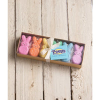 (54582) Easter Peeps Bunny Ornaments Set/6, 3.00 Inch, Candy Decorations Ready To Hang Pe1102