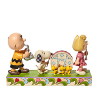 (54613) Jim Shore A Playful Parade, 4.50 Inch, Snoopy Woodstocks Sally Linus 6008968