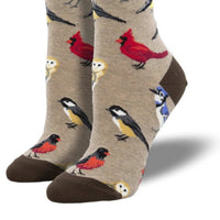 Novelty Socks Bird Is The Word - - SBKGifts.com