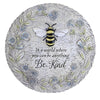 (54904) Home & Garden Bee Stepping Stone, 11.50 Inch, Yard Decor Flowers Bumble 18366