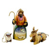 (5490) Jim Shore Shepherd/2 Animals Ornaments, 4.00 Inch, Christmas Nativity 118108