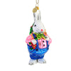 (54935) Morawski Traveling Easter Bunny, 5.50 Inch, Ornament Spring Buck Tooth 21401