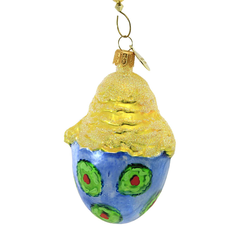 Morawski Easter Chickadee In Blue Egg - - SBKGifts.com