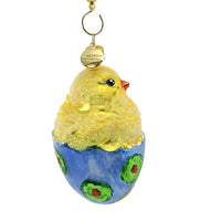 Morawski Easter Chickadee In Blue Egg - - SBKGifts.com