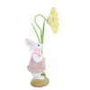 Easter Bunny In Pink Dress Figurine - - SBKGifts.com