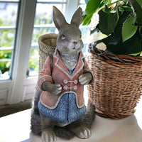 Easter Rabbit With Basket Backpack - - SBKGifts.com