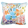 (55220) The Little Birdie Charming Floral Pillow, 17.00 Inch, Spring Flowers Pat0061p