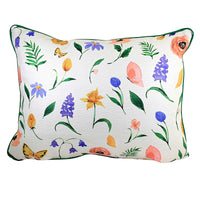 (55228) Home Decor Pascha Pattern Pillow, 20.00 Inch, Flowers Butterfly Pat0062