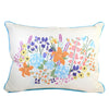 (55229) Home Decor Charming Spring  Floral  Pillow, 20.00 Inch, Spring Flowers Ste0678p