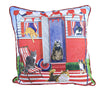 (55239) Home Decor Cat Caravan Pillow, 18.00 Inch, Trailer Vacation Summer C86144214