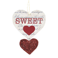 Valentine's Day Love Letter Heart Ornaments - - SBKGifts.com