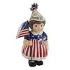 (55308) Bethany Lowe Betsy  Large Paper Mache, 17.50 Inch, Flag July 4Th Tj6222