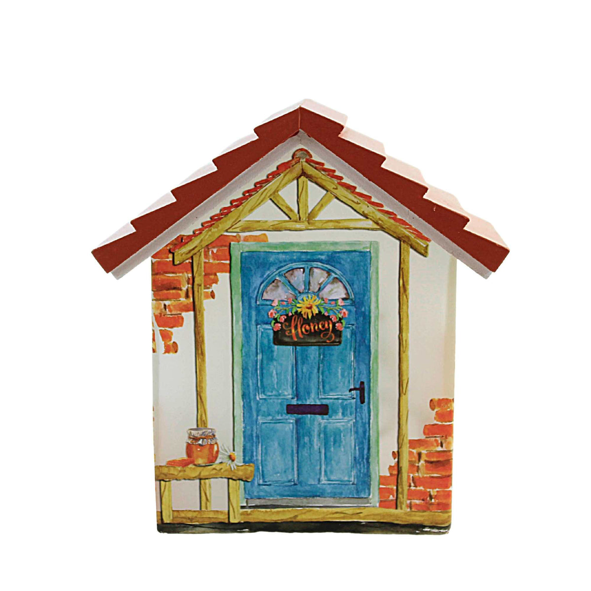 Stony Creek Daisy Bee Small Lighted  House - - SBKGifts.com