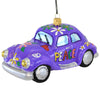 (55497) Sbk Gifts Holiday Purple Love Bug, 3.00 Inch, Ornament Love Retro Funky 60S Sbk221024